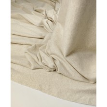 Kumaş Parça Kırçıll Bej Renkte Kaşkorse Örme (En 110 cm x Boy 185 Cm)