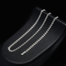 Silvalli 40 Mikron Love Gümüş Zincir