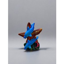 Mundy Yunus Temalı Polyester Mini Biblo 5cm x 5cm (Kod:13)