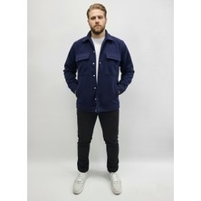 YXC Trend Maker Erkek Mevsimlik Spor Kesim Mont Çıtçıtlı Ceket Polar Erkek Gömlek