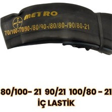 Motobisavm 90/100-21 Iç Lastik Metro Kalın - Butyl