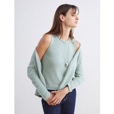 Soulife Bisiklet Yaka Kadın Triko Atlet