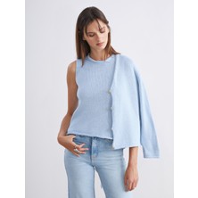 Soulife Bisiklet Yaka Kadın Triko Atlet