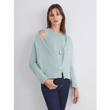 Soulife V Yaka Kadın Triko Hırka