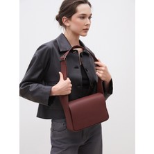 Soulife Deri Görünümlü Kadın Omuz Çantası