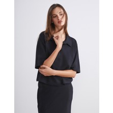 Soulife Polo Yaka Kadın Tişört