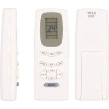 Weko Alarko Carrier Flair Klima Kumandası