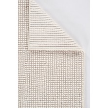 Akbel Halı Apex Lava 1542 LV Ekru - Modern Minimal Yıkanabilir İnce Dokuma Halı – Saçaksız ve Kolay Temizlenir