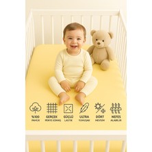 Artiva Home Collection %100 Pamuklu Lastikli Penye Bebek Çarşafı | Park Yatak | 60X120 | 70X110 | 70X120 | 70X130 | 70X140|
