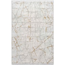 Atlas Halı Seren Nalo Bej Modern Salon ve Oturma Odası Halısı