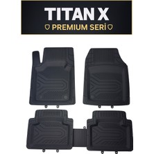 Gold Dacia Sandero-Stepway 2008-2020 3D TitanX Havuzlu Siyah Oto Paspas