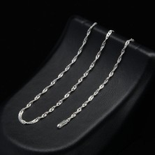 Silvalli 30 Mikron Singapur Gümüş Zincir