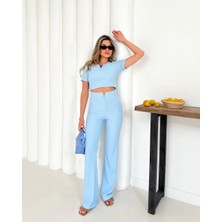 Zengezur Mall Mtxdpn V Aksesuarlı Ottoman Takım Mavi S255850 (beden: M)