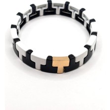 Nish&Chic T Seramilk Esnek Bileklik