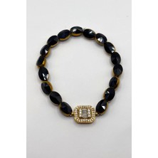 Nish&Chic Baget Badem Taşlı Bileklik