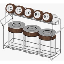 Arow Axel Standlı 8'li Baharat Seti