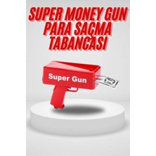 Butik Bfs Para Saçma Tabancası Kırmızı Para Fırlatma Oyuncağı Parti Eğlencesi