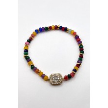 Nish&Chic Baget Kristal Taşlı Bileklik