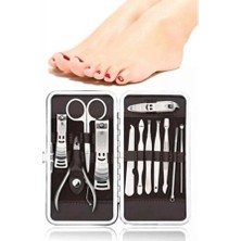 Butik Bfs 12 Parça El Ayak Temizleme Pense Kir Temizleme Aparatı Kaş Cımbızı