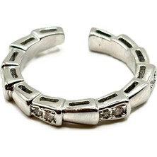 Nish&Chic Ayarlanabilir Dıamond Taşlı Yüzük