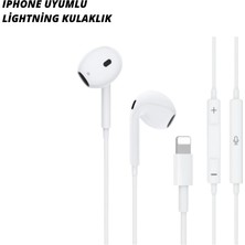 Butik Bfs iPhone 14 ve Altındaki Modellerle Uyumlu Kablolu Kulaklık