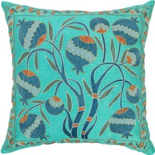 Soho Antiq Zinya Dekoratif Suzani Ipek Kırlent 50X50 cm