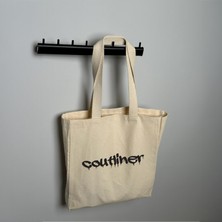 Coutliner Spray Baskılı Bez Çanta