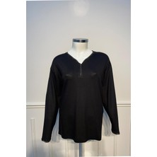 Eskişehir Mağazacılık 004101 Belgin Penye Bluz Yonca