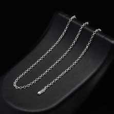 Silvalli 40 Mikron Doç Gümüş Zincir