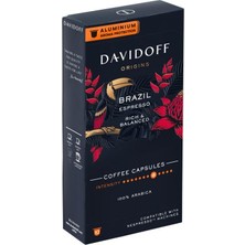 Davidoff Espresso Brazil 10lu Kapsül Kahve – Nespresso Uyumludur