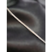 Jane Silver 925 Ayar Gümüş Unisex Balıksırtı Model Bileklik