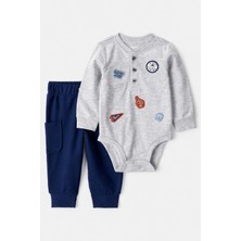 Carter's Erkek Bebek Body Pantolon