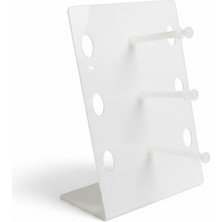 Gözlük Standı 3\'lü Buzlu Pleksi