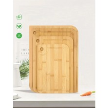 Venüs Shopping Rossel Premium 3'lü Bambu Kesim Panosu