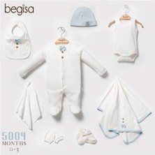 Begisa 8'li Set Damatlık Hastane Çıkışı %100 Pamuk