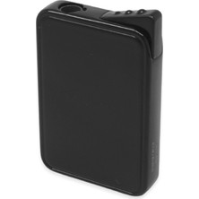 Tesbihane Kişiye Özel Yazılı Arkası Aynalı Siyah Renk Manyetolu Çakmak