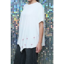 Sclouthe S'clouthe Kadın Tunik White-Black Pelopeia Serisi