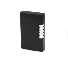 Tesbihane Isme Özel Yazılı Dupont Tasarım Mat Siyah Renk Çakmak