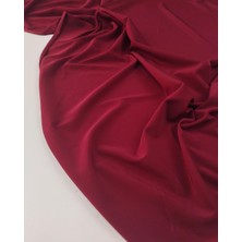Kumaş Parça Bordo Renkte Jarse Kumaş En: 140 cm