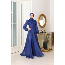 Modaviki Bahar Abiye Lacivert SN108