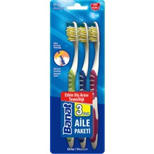 Banat Ekomomik Diş Fırçası 3'lü 2 Adet