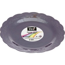 Kut Fly Propack Kristal Tabak Mor 6'lı 23 cm 4 Adet