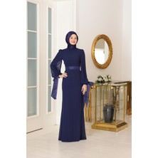 Modaviki Firuze Abiye Lacivert SN110
