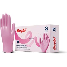 Pembe Nitril Eldiven