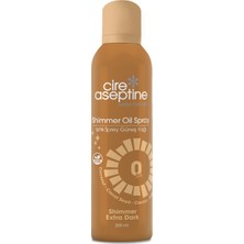 Cire Aseptine Işıltılı Sprey Güneş Yağı 0 Spf 200 ml 3 Adet