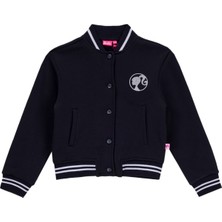 Barbie Bisiklet Yaka Siyah Kız Çocuk Sweatmont BRB5WG-SWT6034