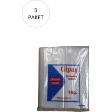 Venüs Shopping Bakkaliye Naylon Torba 5'kg Lık 30X52 cm 5 Paket (Takriben 550 Adet)