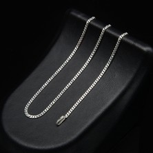 Silvalli 50 Mikron Gurmet Gümüş Zincir