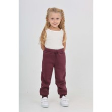 Toontoy Kız Çocuk Nakış Detaylı Eşofman Alt