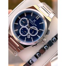 Daniel Klein Erkek Kol Saati 30 Metre Suya Dayanıklı Çelik Kordon + Bileklik Hediyeli VS.BLKT.0661